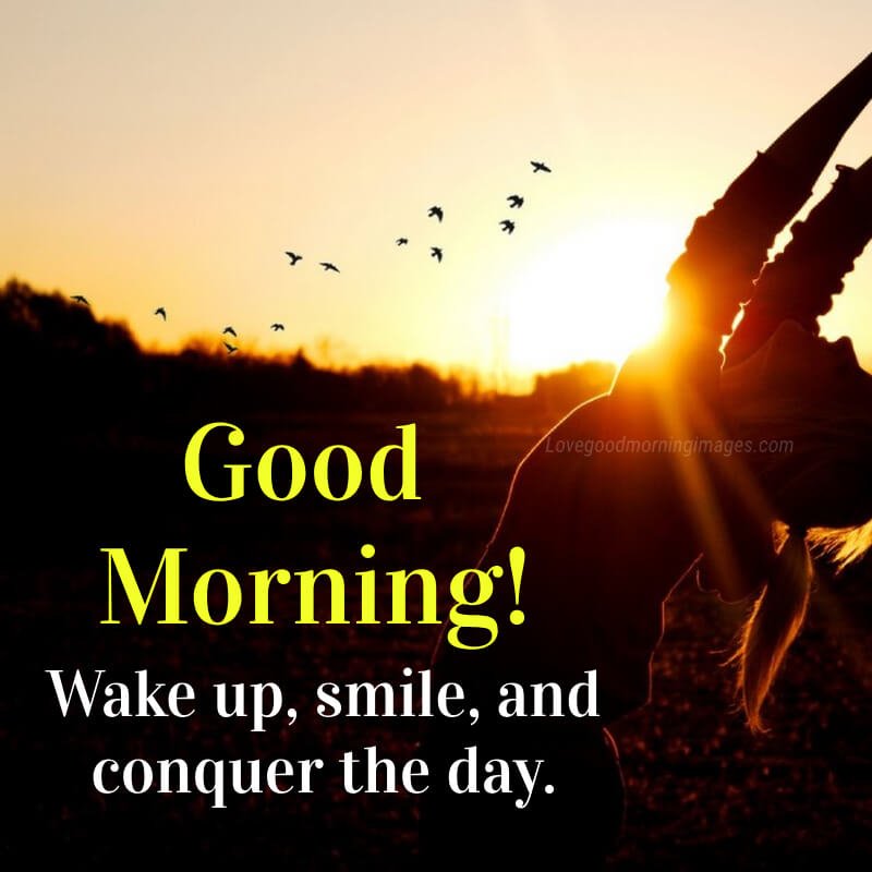 Wake Up, Smile, And Conquer