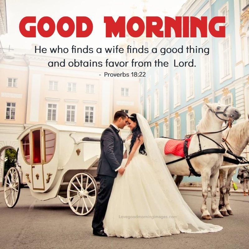 Good Morning Bible Verses About Marriage Image