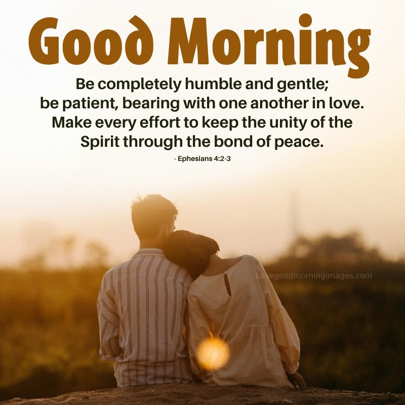 Good Morning Bible Verses About Relationships