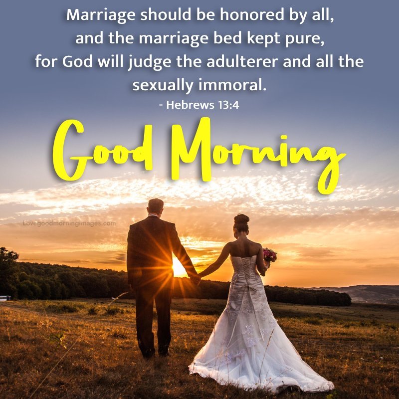 Morning Bible Verses About Marriage